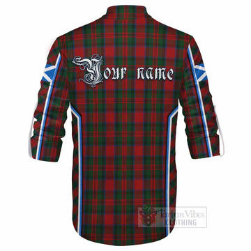 MacDuff (McDuff) Tartan Crest Ghillie Kilt Shirt Scotland Coat of Arm Flag Style