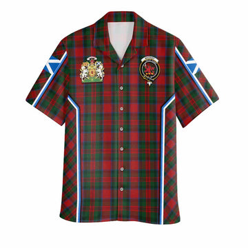 MacDuff (McDuff) Tartan Crest Hawaiian Shirt Scotland Coat of Arm Flag Style