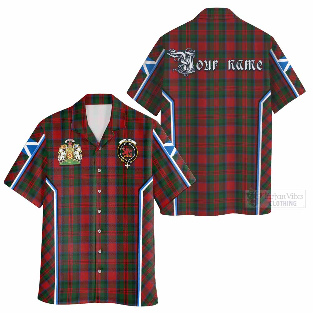 MacDuff (McDuff) Tartan Crest Hawaiian Shirt Scotland Coat of Arm Flag Style - Tartan Vibes Clothing