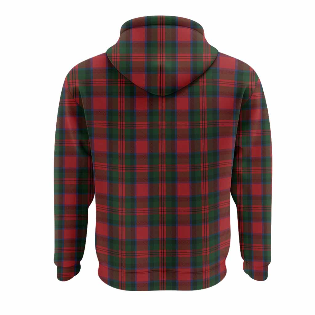 MacDuff (McDuff) Tartan Crest Hoodie Ferocious Lion Style