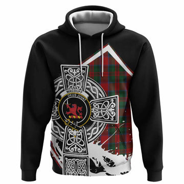 MacDuff (McDuff) Tartan Crest Hoodie Scottish Celtic Cross Heritage