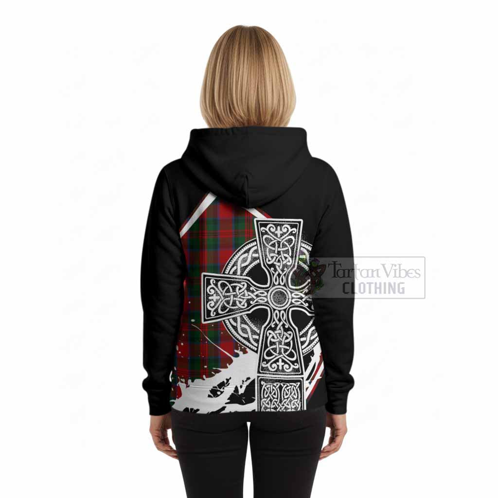 MacDuff (McDuff) Tartan Crest Hoodie Scottish Celtic Cross Heritage