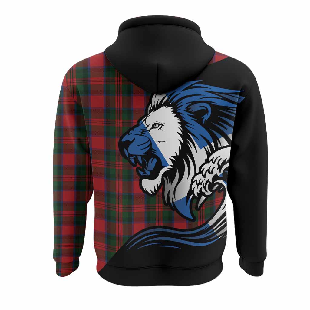 MacDuff (McDuff) Tartan Crest Hoodie Scottish Golden Lions Wave Flow