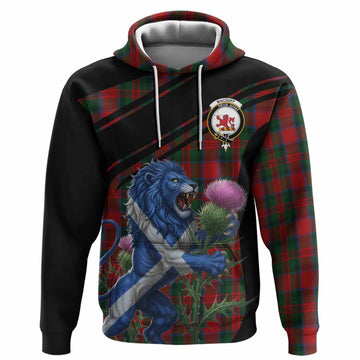 MacDuff (McDuff) Tartan Crest Hoodie Scottish Lion Rampant Thistle