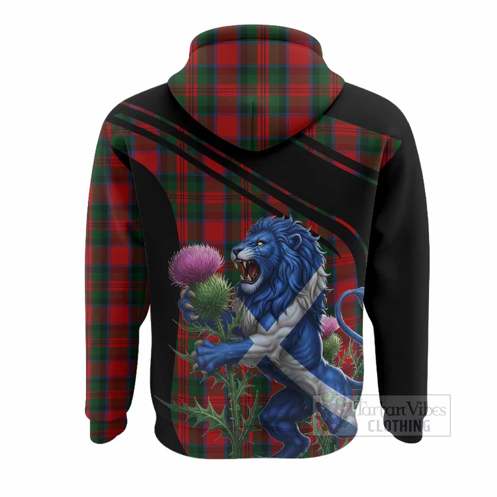 MacDuff (McDuff) Tartan Crest Hoodie Scottish Lion Rampant Thistle