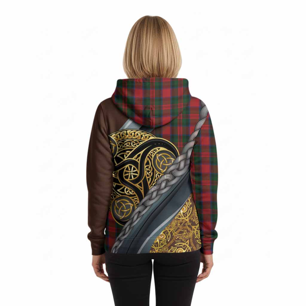 MacDuff (McDuff) Tartan Crest Hoodie Scottish Triskele Celtic