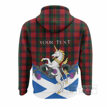 MacDuff (McDuff) Tartan Crest Hoodie Scottish Unicorn With Thistle