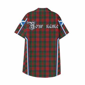 MacDuff (McDuff) Tartan Crest Kid Hawaiian Shirt Scotland Coat of Arm Flag Style