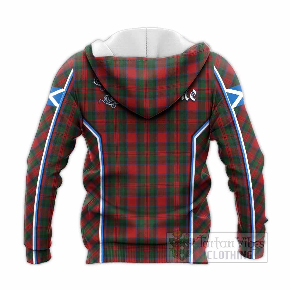 MacDuff (McDuff) Tartan Crest Knitted Hoodie Scotland Coat of Arm Flag Style - Tartan Vibes Clothing