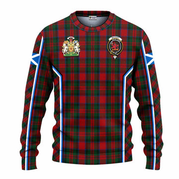 MacDuff (McDuff) Tartan Crest Knitted Sweater Scotland Coat of Arm Flag Style