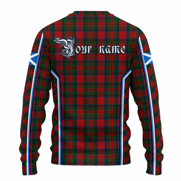MacDuff (McDuff) Tartan Crest Knitted Sweater Scotland Coat of Arm Flag Style