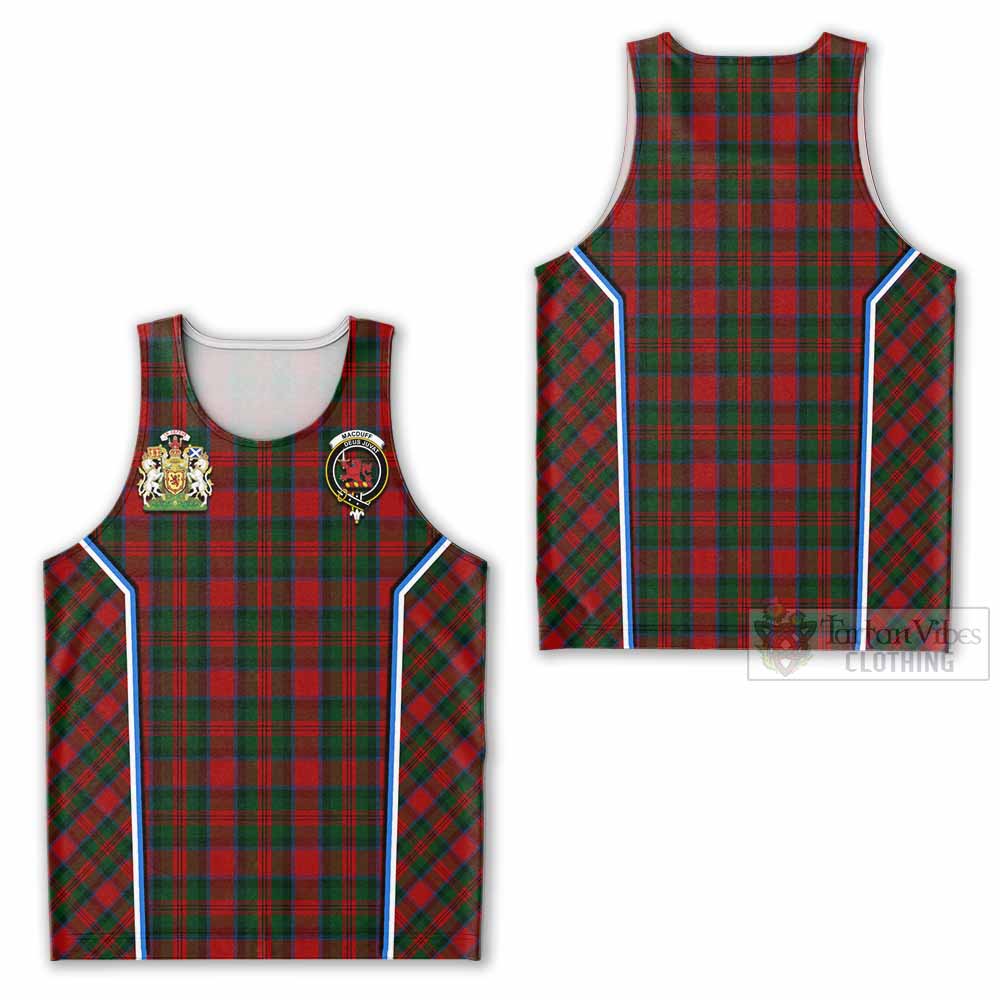 MacDuff (McDuff) Tartan Crest Men Tank Top Scotland Coat of Arm Flag Style - Tartan Vibes Clothing