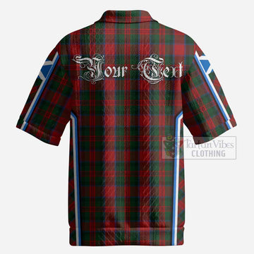MacDuff (McDuff) Tartan Crest Men’s Polo Sweater Top Scotland Coat of Arm Flag Style