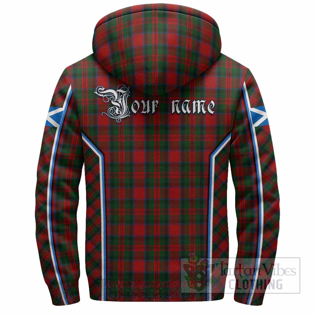 MacDuff (McDuff) Tartan Crest Sherpa Hoodie Scotland Coat of Arm Flag Style - Tartan Vibes Clothing