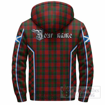 MacDuff (McDuff) Tartan Crest Sherpa Hoodie Scotland Coat of Arm Flag Style