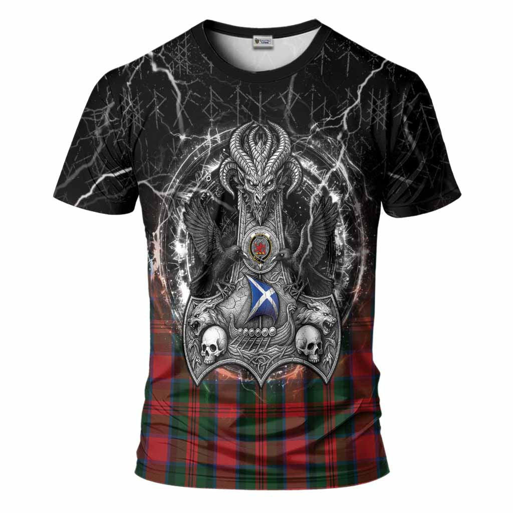 MacDuff (McDuff) Tartan Crest T-Shirt Celtic Odin's Raven Legacy