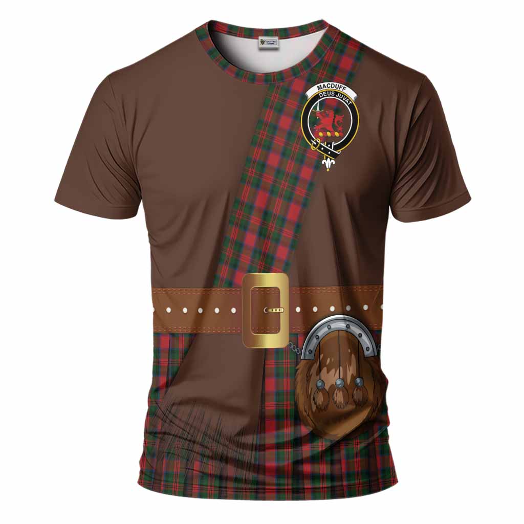 MacDuff (McDuff) Tartan Crest T-Shirt Kilt Costume Style