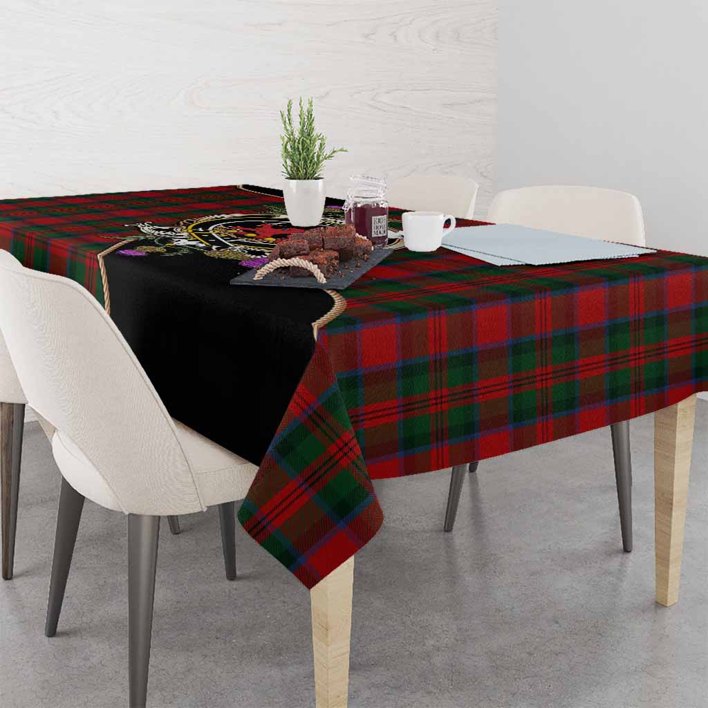 MacDuff (McDuff) Tartan Crest Tablecloth Scottish Thistle Spirit - Tartan Vibes Clothing