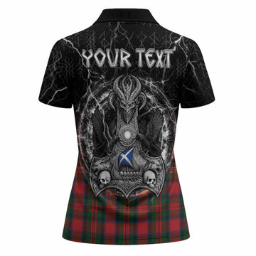 MacDuff (McDuff) Tartan Crest Women Polo Shirt Celtic Odin's Raven Legacy