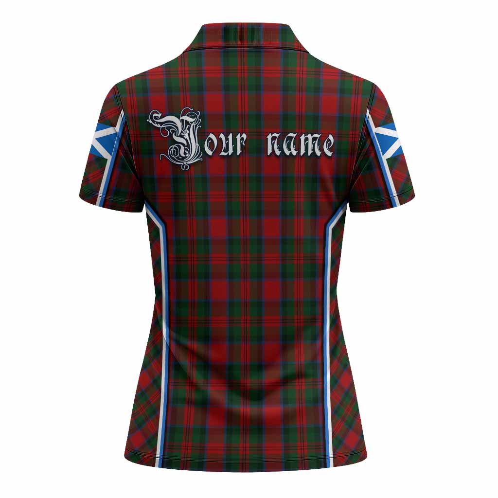 MacDuff (McDuff) Tartan Crest Women's Polo Shirt Scotland Coat of Arm Flag Style - Tartan Vibes Clothing