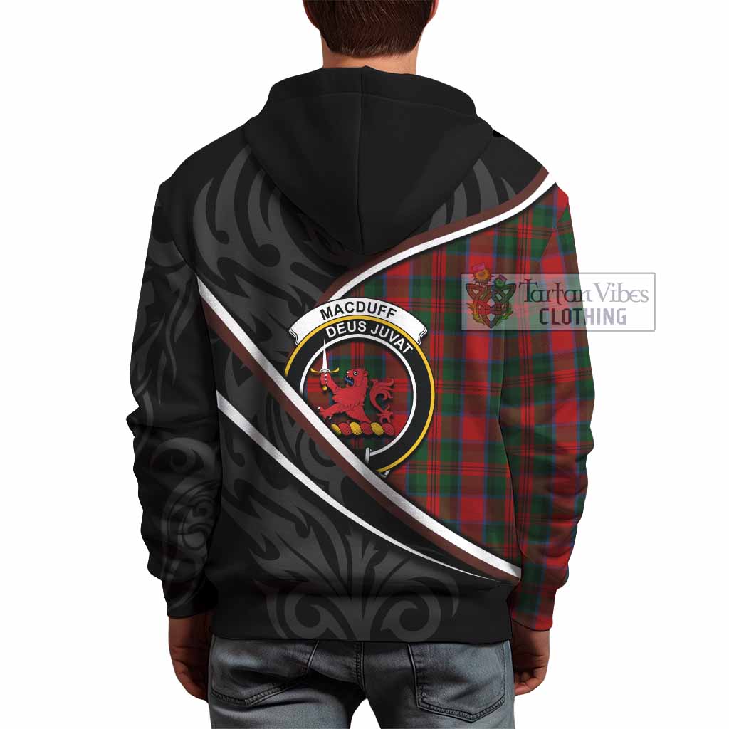 MacDuff (McDuff) Tartan Family Crest Hoodie Celtic Scottish Thistle Floral - Tartan Vibes Clothing