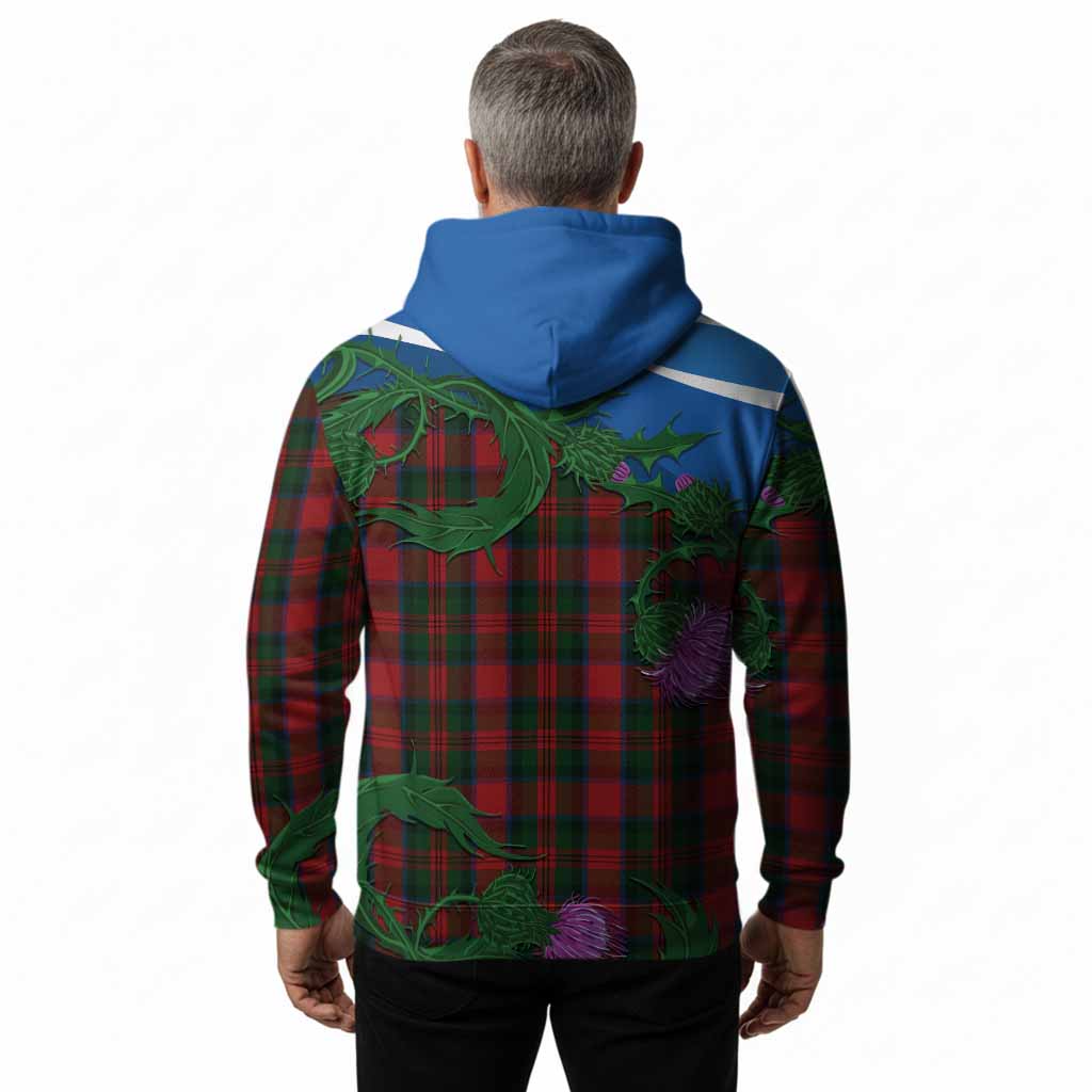 MacDuff (McDuff) Tartan Family Crest Hoodie Thistle in Minimalism