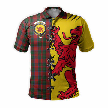MacDuff (McDuff) Tartan Family Crest Polo Shirt Lion Rampant Honor