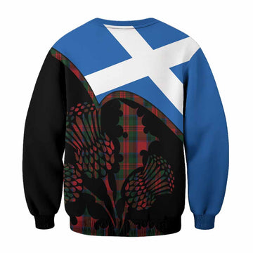 MacDuff (McDuff) Tartan Family Crest Sweatshirt Scotland Thistle Floral Flag Style