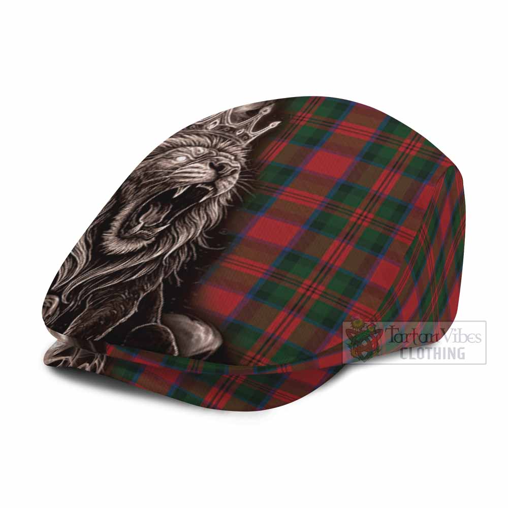MacDuff (McDuff) Tartan Flat Cap, Jeff Cap Roaring Lion Heritage