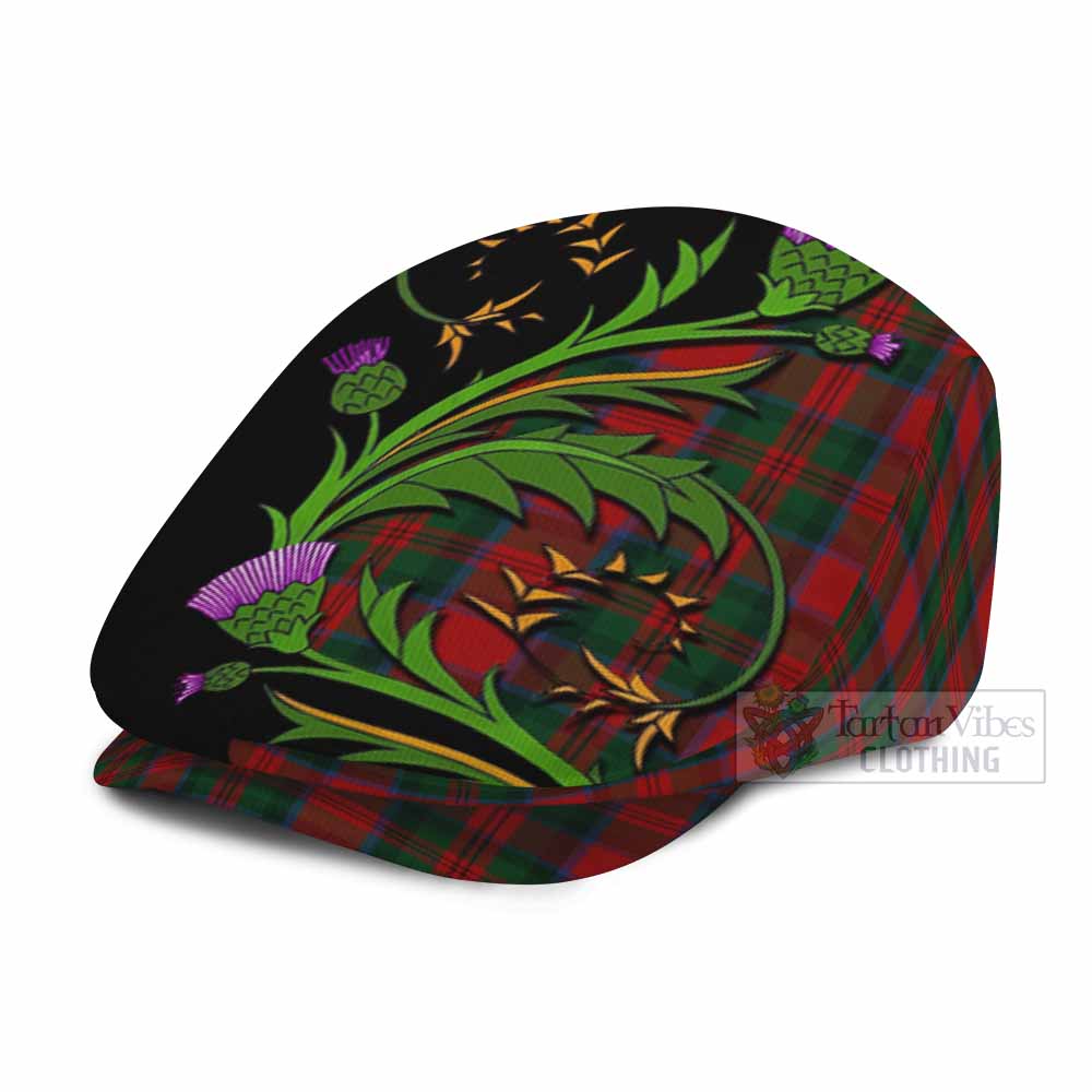 MacDuff (McDuff) Tartan Flat Cap, Jeff Cap Scottish Thistle Pride Heritage Art - Tartan Vibes Clothing