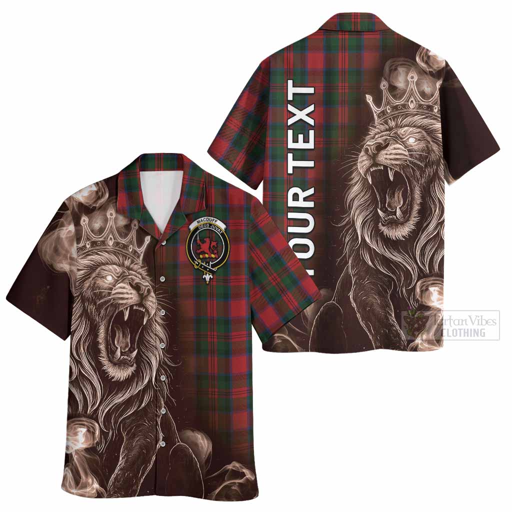 MacDuff (McDuff) Tartan Hawaiian Shirt Roaring Lion Heritage