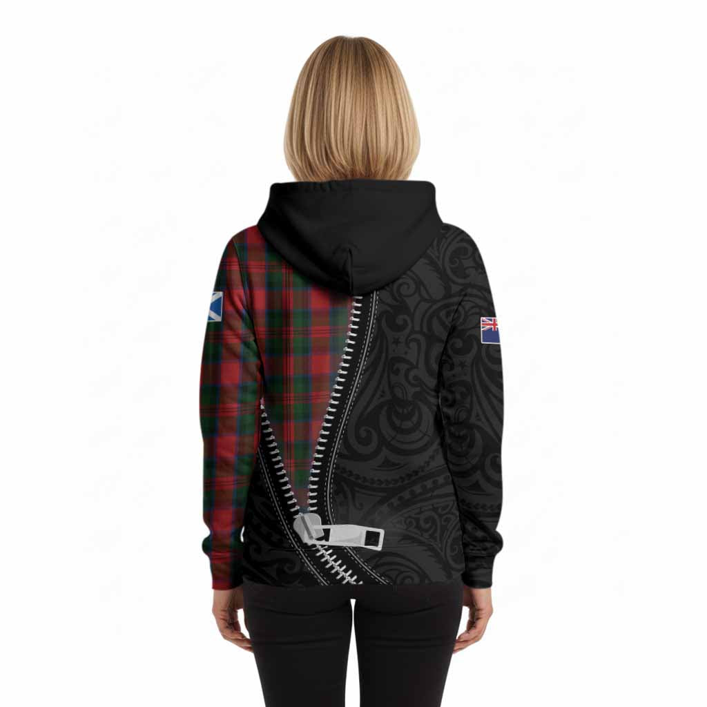 MacDuff (McDuff) Tartan Hoodie New Zealand Pattern Unique Zipper Stylized