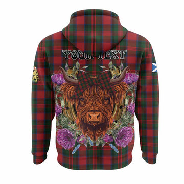 MacDuff (McDuff) Tartan Hoodie Scottish Thistle Heilan Coo