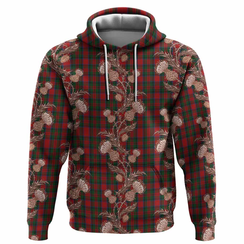 MacDuff (McDuff) Tartan Hoodie Seamless Scottish Thistle Flowers