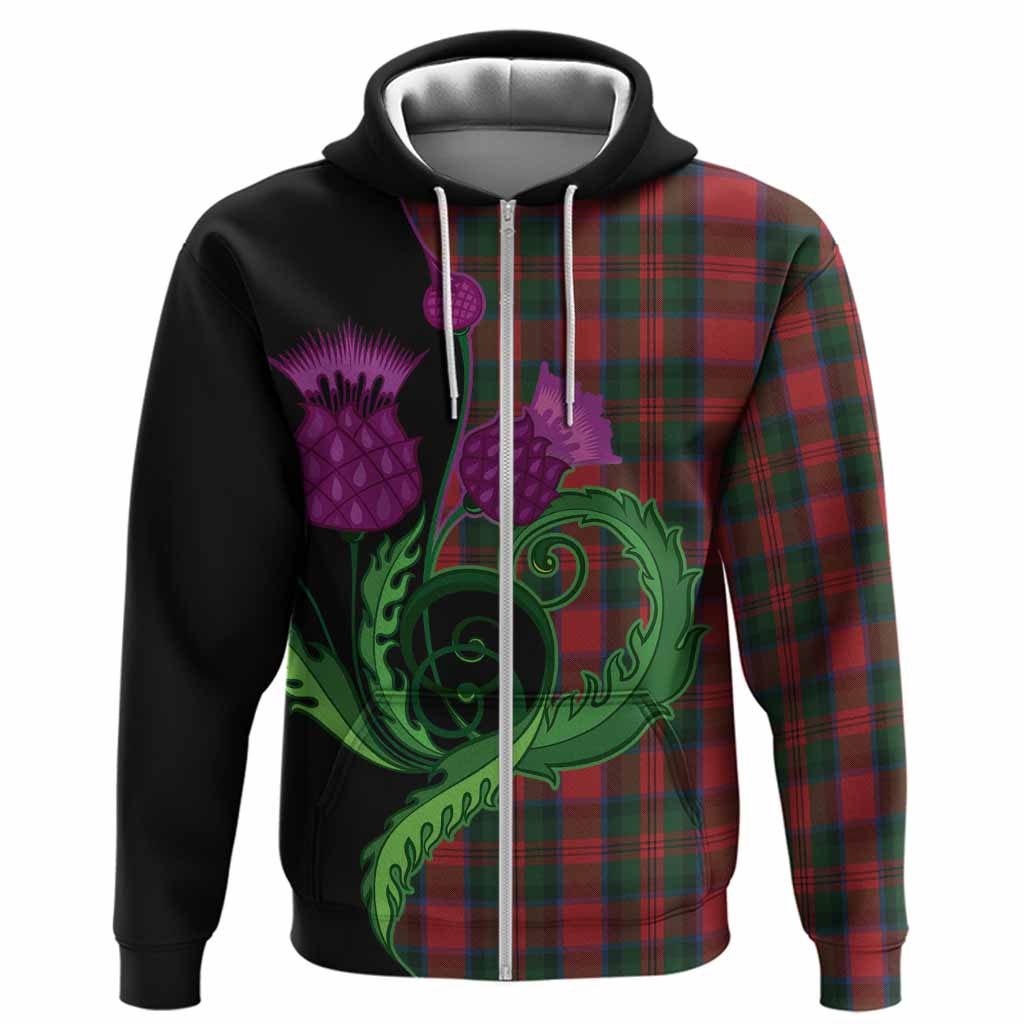 MacDuff (McDuff) Tartan Hoodie Traditional Scottish Thistle