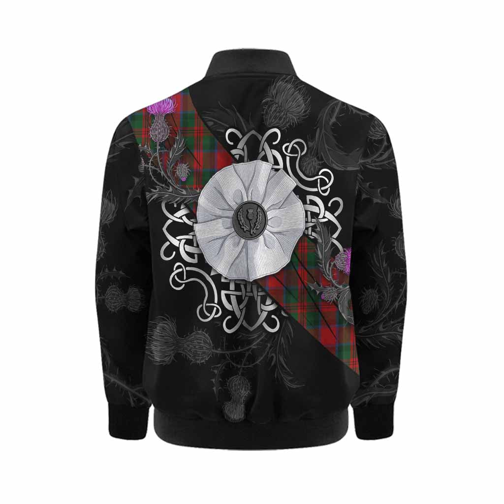MacDuff (McDuff) Tartan Kid Bomber Jacket Jacobite White Rose Kid - Tartan Vibes Clothing