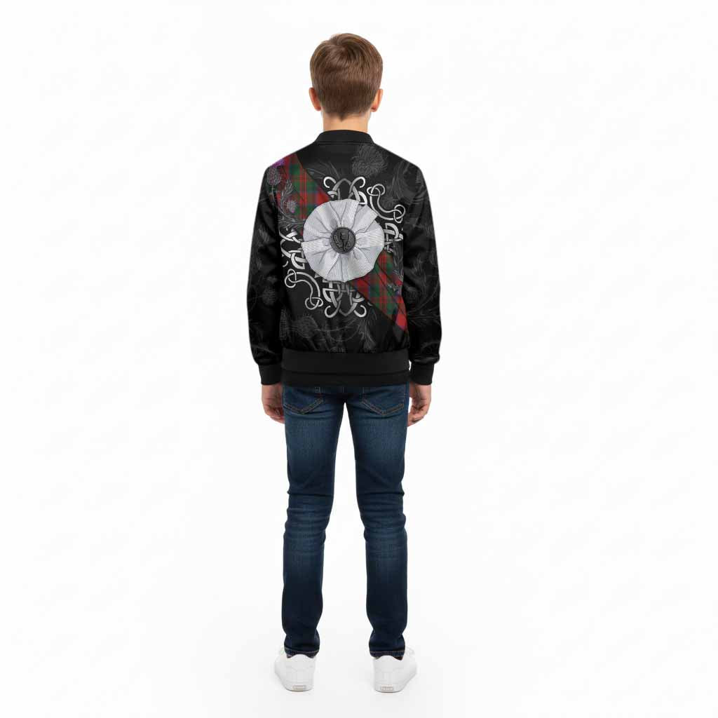 MacDuff (McDuff) Tartan Kid Bomber Jacket Jacobite White Rose - Tartan Vibes Clothing