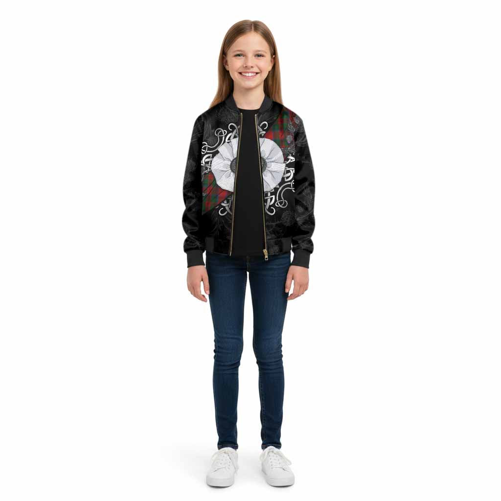 MacDuff (McDuff) Tartan Kid Bomber Jacket Jacobite White Rose - Tartan Vibes Clothing