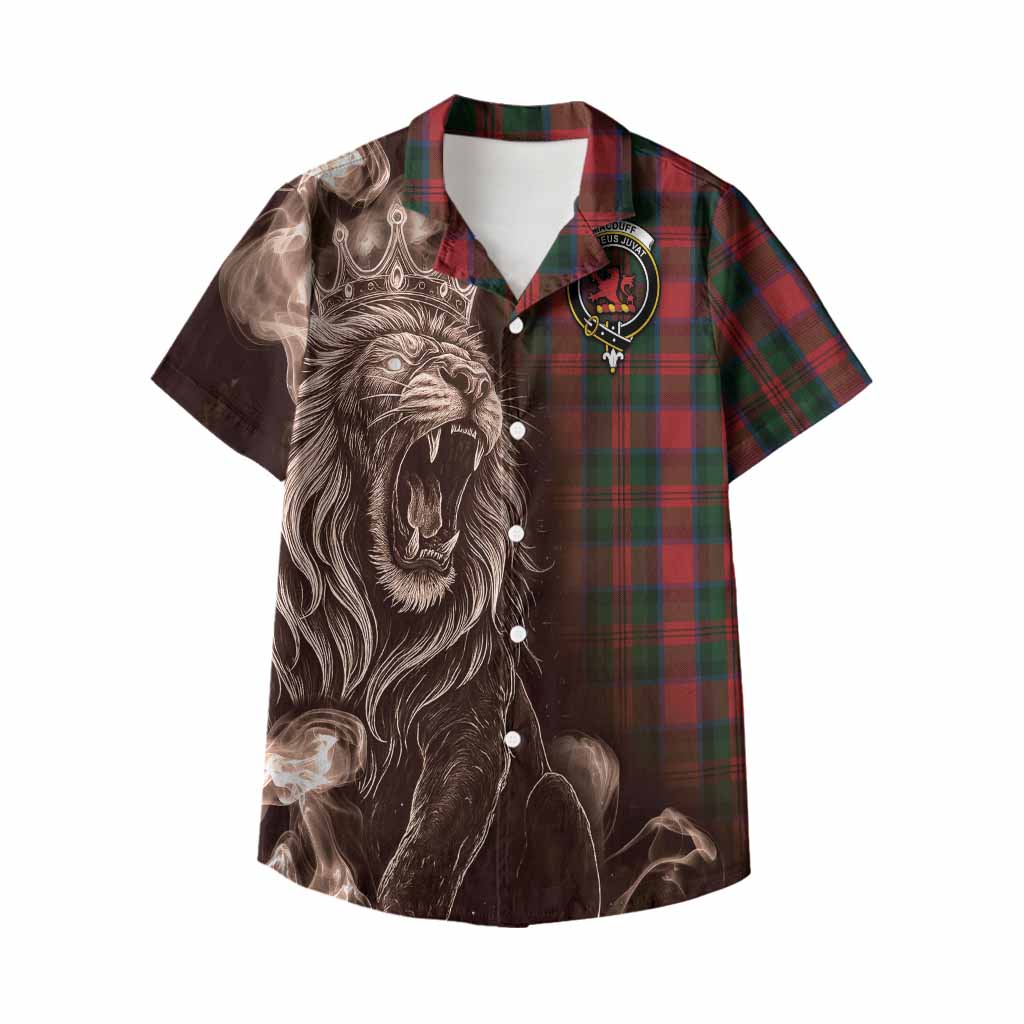 MacDuff (McDuff) Tartan Kid Hawaiian Shirt Roaring Lion Heritage