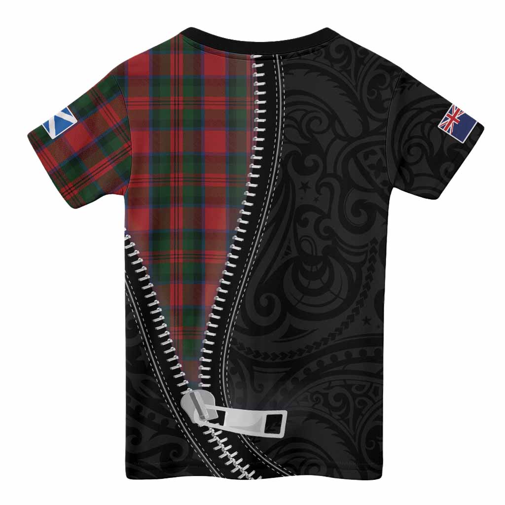 MacDuff (McDuff) Tartan Kid T-shirt New Zealand Pattern Unique Zipper Stylized