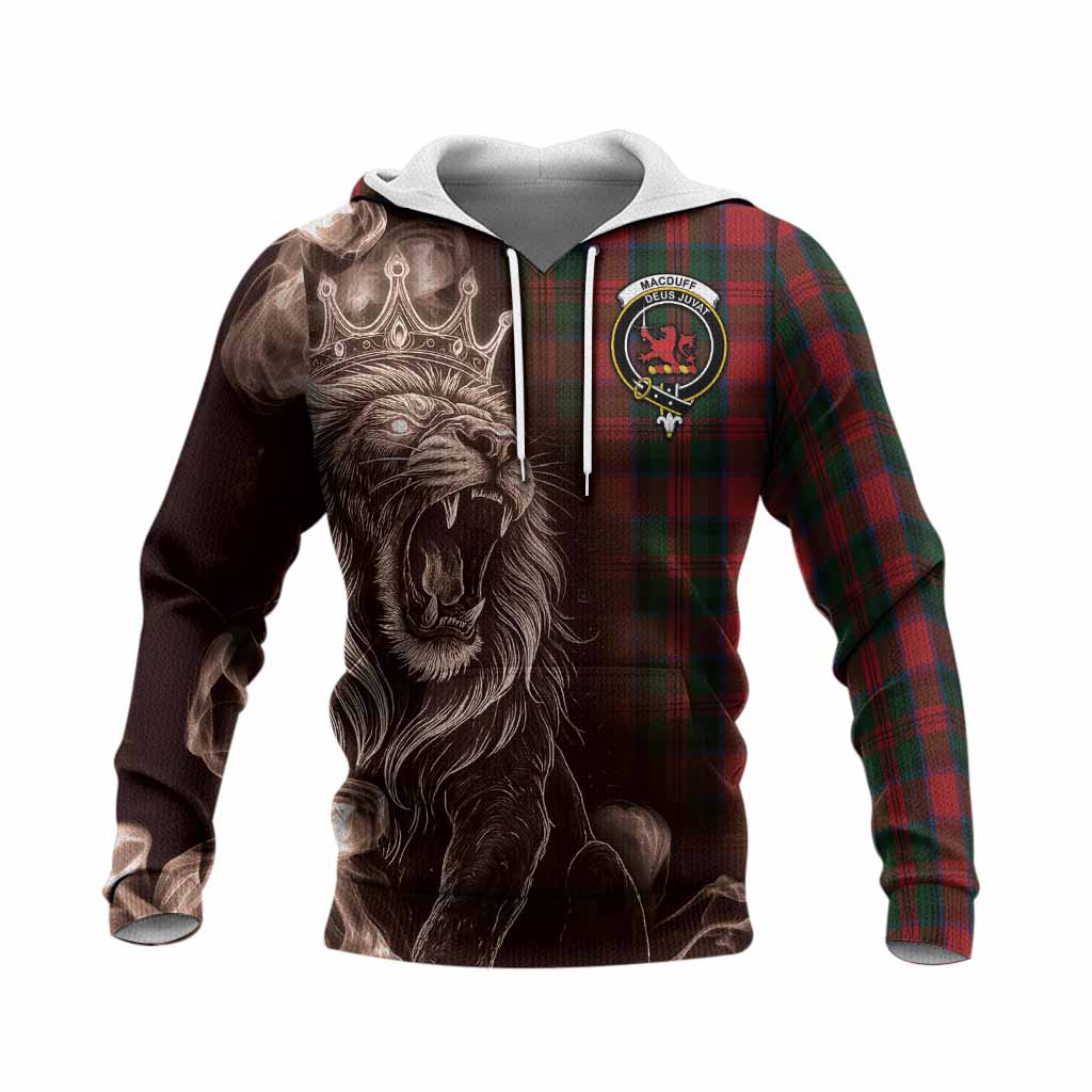 MacDuff (McDuff) Tartan Knitted Hoodie Roaring Lion Heritage