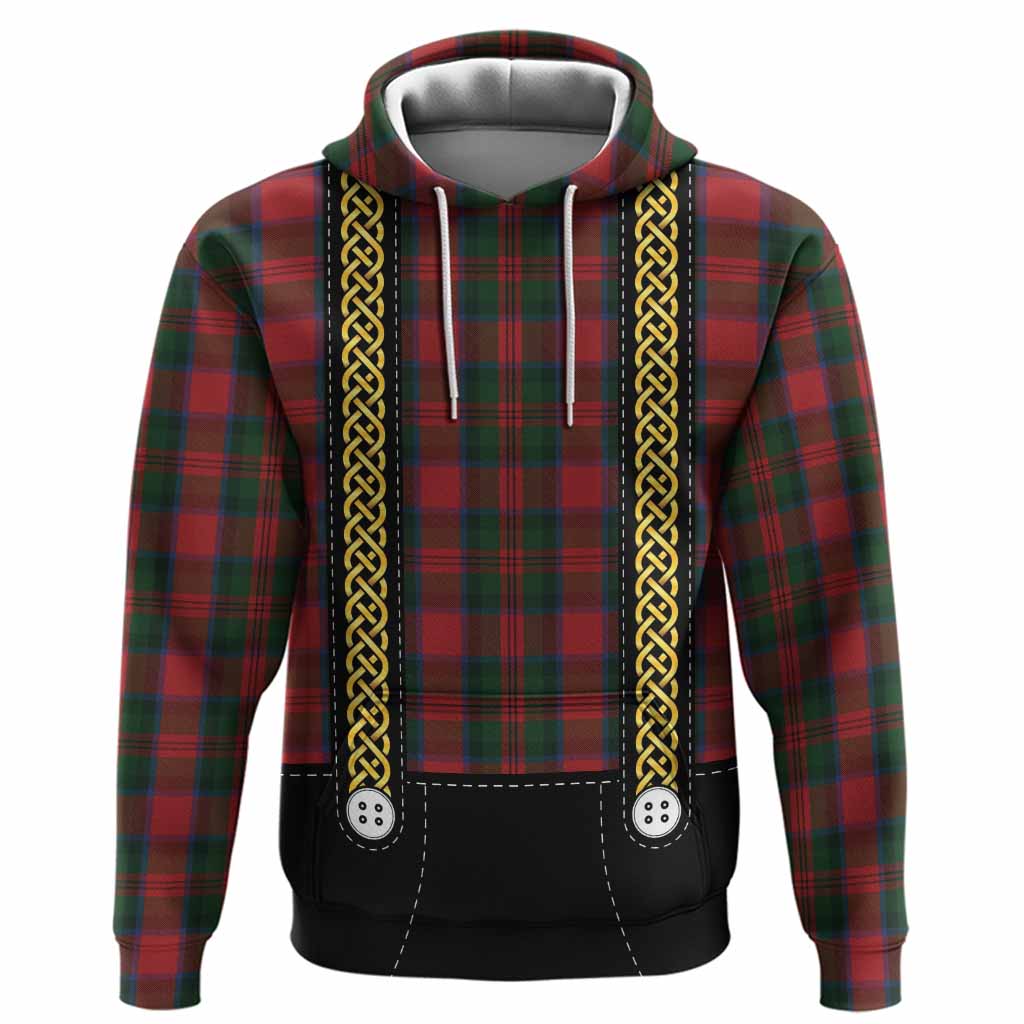MacDuff (McDuff) Tartan Lederhosen Costume Hoodie Scotland Celtic Knot Motif