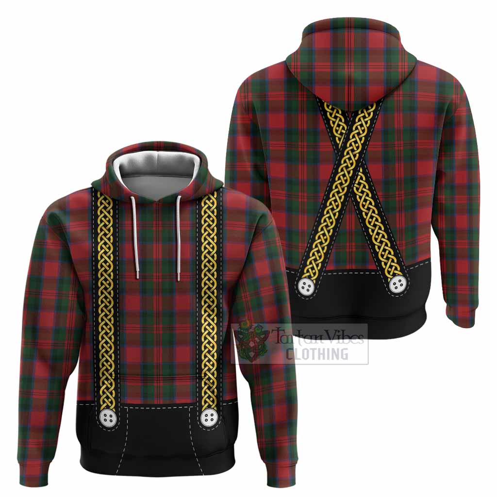MacDuff (McDuff) Tartan Lederhosen Costume Hoodie Scotland Celtic Knot Motif