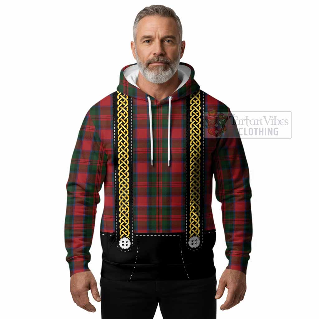 MacDuff (McDuff) Tartan Lederhosen Costume Hoodie Scotland Celtic Knot Motif