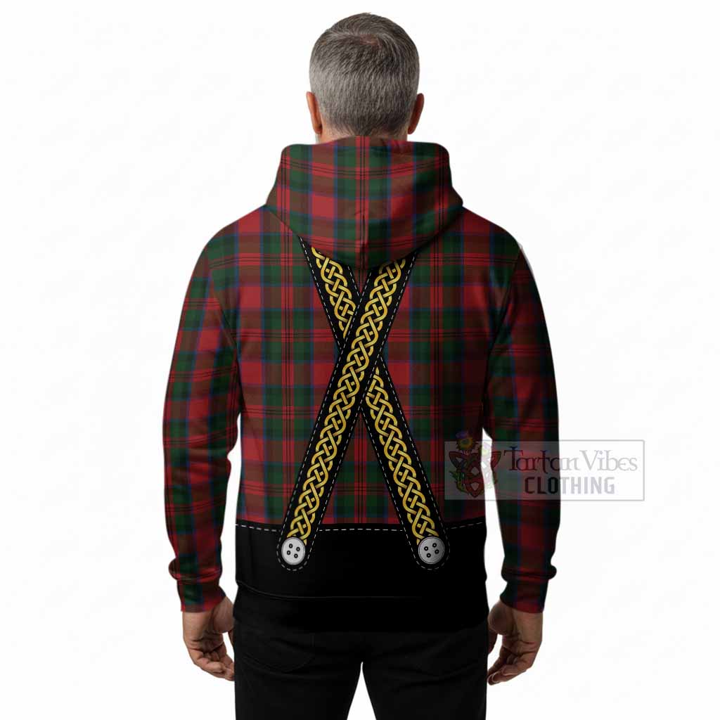 MacDuff (McDuff) Tartan Lederhosen Costume Hoodie Scotland Celtic Knot Motif