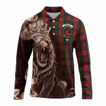 MacDuff (McDuff) Tartan Long Sleeve Polo Shirt Roaring Lion Heritage