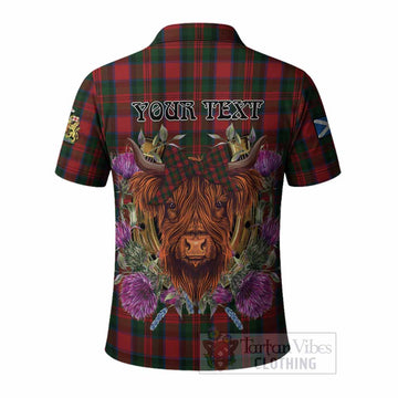 MacDuff (McDuff) Tartan Polo Shirt Scottish Thistle Heilan Coo