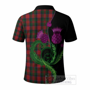 MacDuff (McDuff) Tartan Polo Shirt Traditional Scottish Thistle