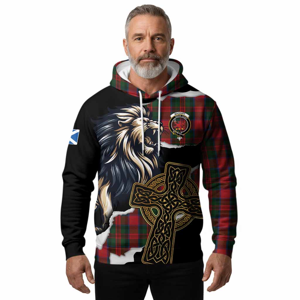 MacDuff (McDuff) Tartan Scottish Hoodie Lion Celtic Heritage