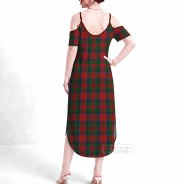 MacDuff (McDuff) Tartan Summer Maxi Dress - Tartan Vibes Clothing